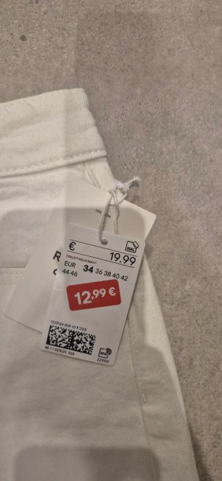 Shorts H&M cintura alta blancos Talla 34