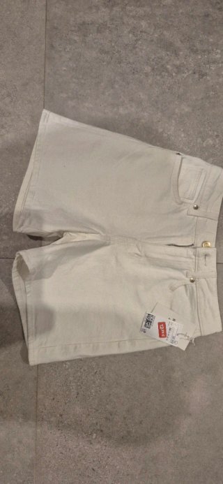 Shorts H&M cintura alta blancos Talla 34