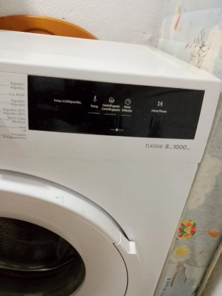 Lavadora Telefunken 8kg Nueva solo 2 usos