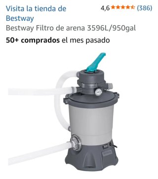 Piscina Bestway Tubular 412x201x122 cm