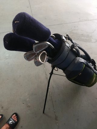 Palos de Golf Vintage Mizuno y MacGregor