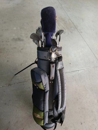 Palos de Golf Vintage Mizuno y MacGregor