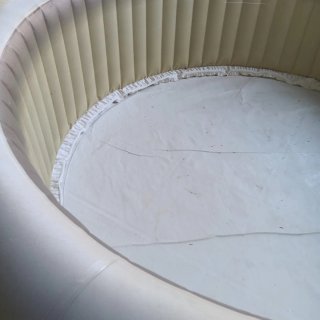 Jacuzzi Intex Beige y Blanco