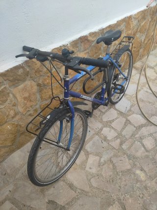 Bicicleta azul AMERICA