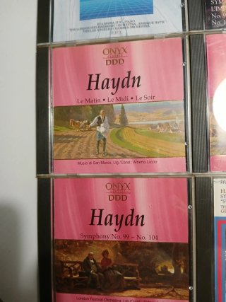 Lote 8 CD di Musica Classica Haydn. PREZZO DEL LOTTO