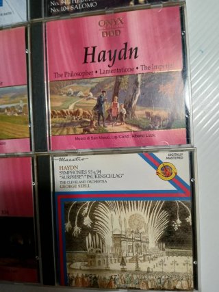 Lote 8 CD di Musica Classica Haydn. PREZZO DEL LOTTO
