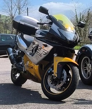Yamaha YZF 600 R Thundercat Plata/Amarillo