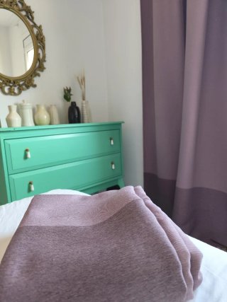 Cortinas IKEA MARJUN malva