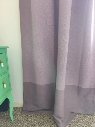 Cortinas IKEA MARJUN malva