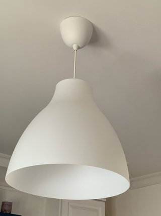 Lámpara Melodi Ikea Blanca