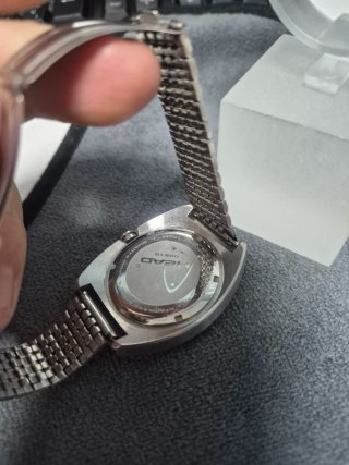 Reloj Deportivo Head Azul y Plateado