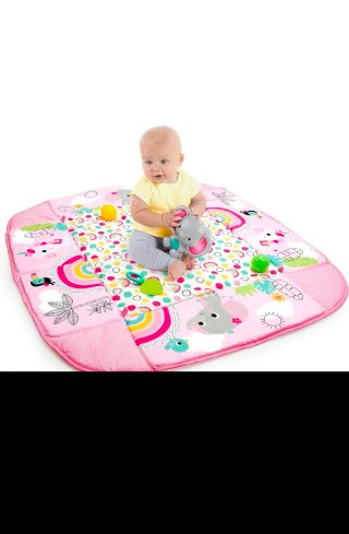 Gimnasio Bebé Bright Starts 4 en 1 Rosa