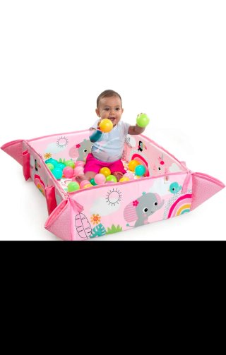 Gimnasio Bebé Bright Starts 4 en 1 Rosa
