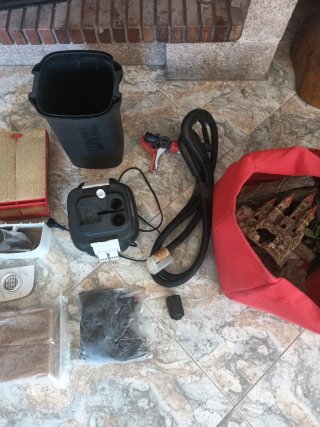 Todos los utiles para montar un acuario de 300 l