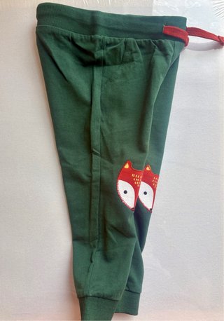 Pack 2 Pantalones Verdes Zorrito 9-12m