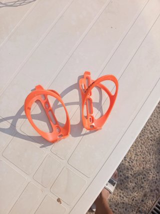 Porta bidones bicicleta naranja