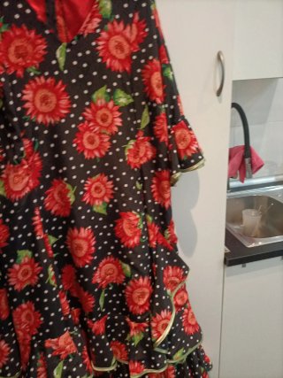 Vestido Flamenco Talla XXL/XXXL