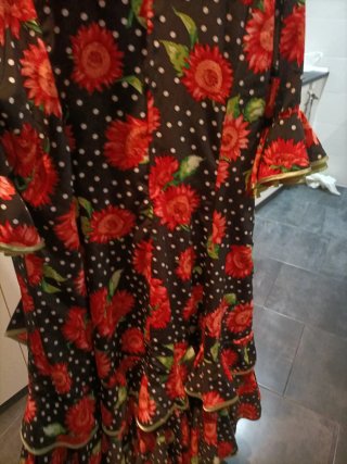 Vestido Flamenco Talla XXL/XXXL