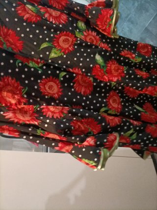 Vestido Flamenco Talla XXL/XXXL