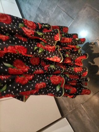 Vestido Flamenco Talla XXL/XXXL