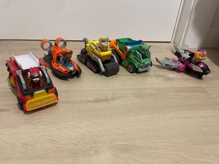 Conjunto 5 Juguetes Patrulla Canina