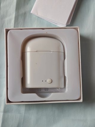 Auriculares Inalámbricos Bluetooth i7S TWS Blancos