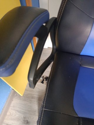 Silla Gamer GAME Negra y Azul