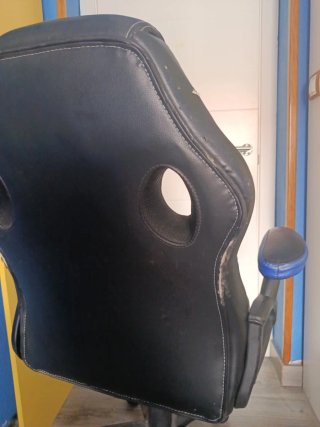 Silla Gamer GAME Negra y Azul