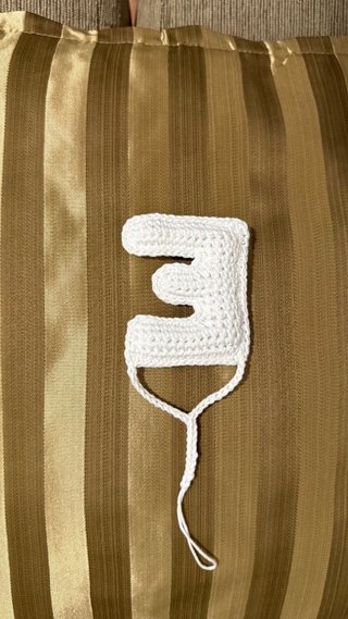 Letra Amigurumi Crochet