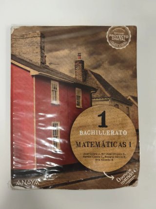 Matemáticas I 1 Bachillerato