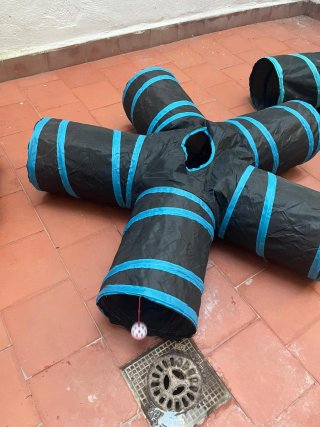 Túneles para gatos/conejos