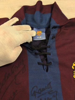 FC Barcelona Firmada Agrupació Barça veterans