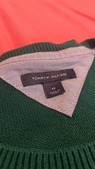 Jersey Tommy Hilfiger Verde Talla M