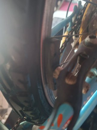 Bicicleta B'TWIN infantil azul