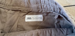 Pantaloncini uomo lino e cotone beige