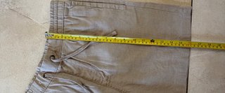 Pantaloncini uomo lino e cotone beige