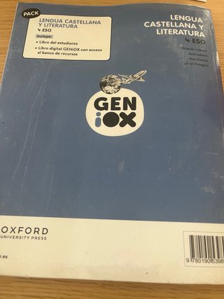 Lengua castellana y literatura Geniox