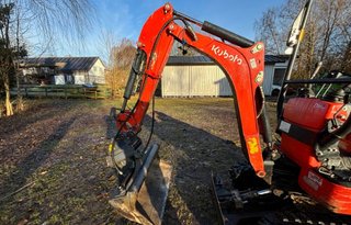 Miniexcavadora Kubota K008-3 Diésel 2016
