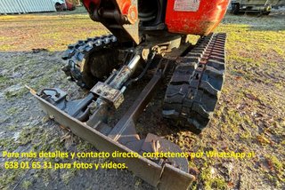 Miniexcavadora Kubota K008-3 Diésel 2016