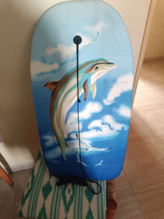 Tabla de surf para niños con diseño de delfín