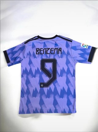 Camiseta Real Madrid 22/23 Morada Adidas 2ª