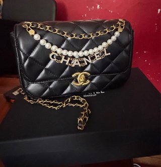 Bolso Chanel GWP Negro Dorado