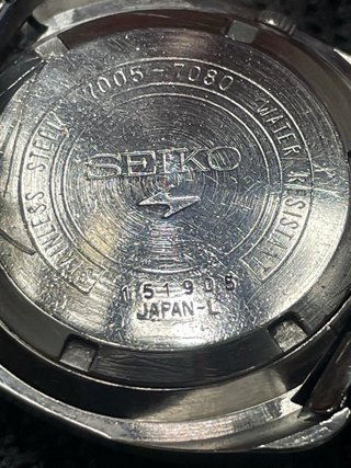🇯🇵 Reloj Seiko 7005-7080 Automatic 17 Rubis.