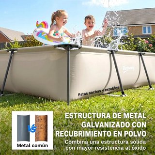 Piscina Desmontable 3700L 316x238cm sin Depuradora