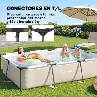 Piscina Desmontable 3700L 316x238cm sin Depuradora
