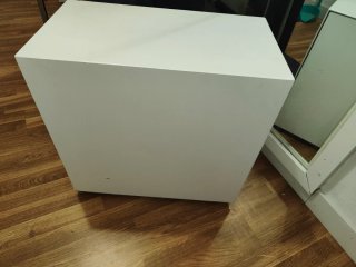 Cajonera metálica blanca 3 cajones