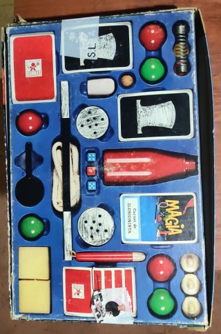 Juego Magia Borrás 75 Trucos. Años 80