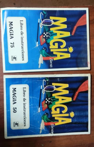 Juego Magia Borrás 75 Trucos. Años 80