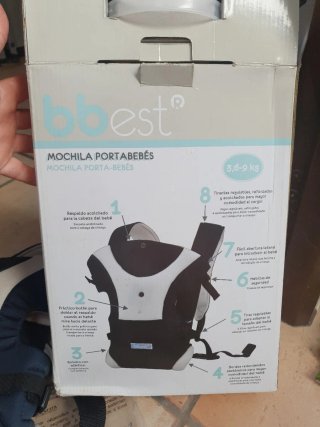 Mochila Portabebés Bbest 3.6-9 kg