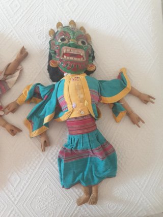 Marionetas antiguas hindúes